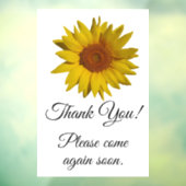  zonnebloempitten  raamsticker (Vel 3)