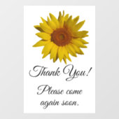  zonnebloempitten  raamsticker (Vel)