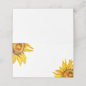 Zonnebloemplankjes (Buitenkant ongevouwen)