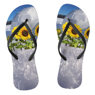 Zonnebloempolaire Teenslippers