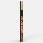  zonnebloemponmonogram Hoesje-Mate iPhone Case (Achterkant/rechts)