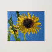 Zonnebloempuzzel Legpuzzel (Horizontaal)