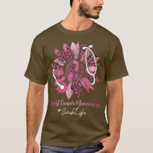 Zonnebloemschurft Life Pink Ribbon Breast Cancer A T-shirt