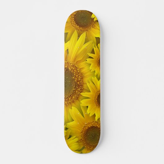 Zonnebloemskateboard Decom Skateboard (Voorkant)