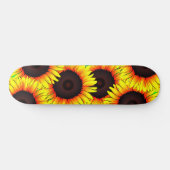 Zonnebloemskateboard Skateboard (Horizontaal)