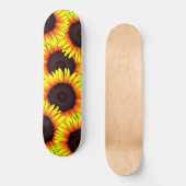 Zonnebloemskateboard Skateboard (Voorkant)