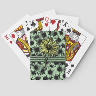 Zonnebloemspeelkaart Dek Pokerkaarten