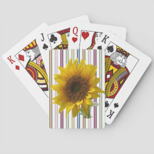 Zonnebloemspeelkaart Dek Pokerkaarten