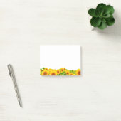 Zonnebloemthema Natuur Post-it® Notes (Kantoor)