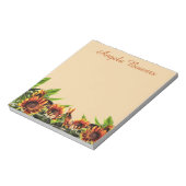 Zonnebloemtuin Notitieblok (Gedraaid)