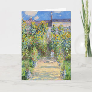Zonnebloemtuin van Claude Monet in Vétheuil Kaart