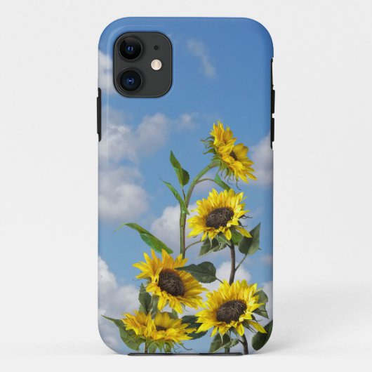 Zonnebloemveld Case-Mate iPhone Case (Achterkant)