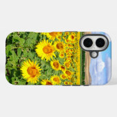 Zonnebloemveld Case-Mate iPhone Case (Achterkant (horizontaal))