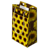 Zonnebloemvelden Klein Cadeauzakje (Voorkant Gekanteld)