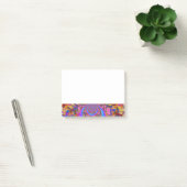 Zonnebloemvelden - roze post-it® notes (Kantoor)