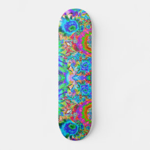 Zonnebloemvelden voor altijd - blauw skateboard