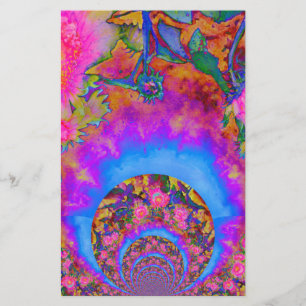 Zonnebloemvelden voor altijd briefpapier