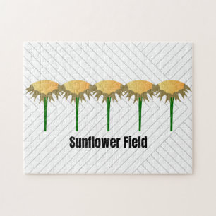 Zonnebloemveldtuin Legpuzzel