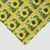 Zonnebloemweefsel Tissuepapier (Detail)
