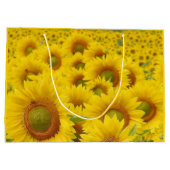 Zonnebloeschema Cadeau Groot Cadeauzakje (Achterkant)