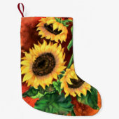 Zonnebloeskerst Kleine Kerstsok (Voorkant)