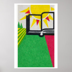 Zonneboek - Luciferdoosje Print - Esthetische Muur