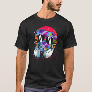 zonnebollen verven met vervormde schunglasse t-shirt