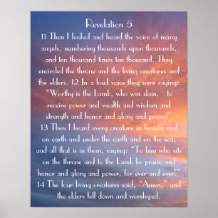 zonnebolletjes 5:11-14 poster
