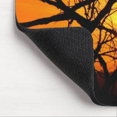 Zonnebomen Silhouette Muismatten (Hoek)