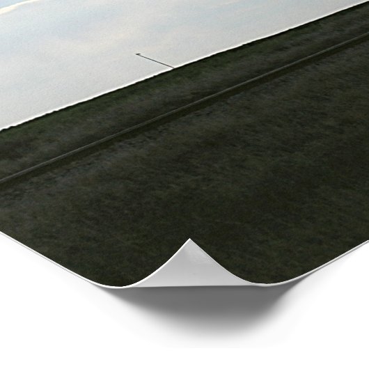 Zonneboomlandschap Poster (Hoek)