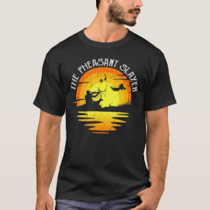 zonnebranche-opmaakmodel fazant Hunting Pheasa T-shirt