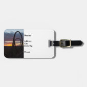 Zonnebrand Bagagelabel (Voorkant horizontaal)