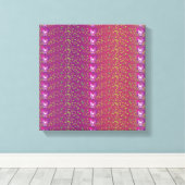 zonnebrand breekt behang canvas afdruk (Insitu (Houten vloer))