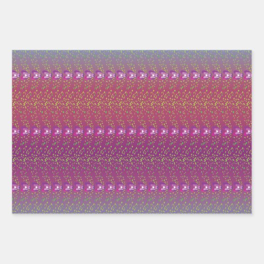 zonnebrand breekt behang inpakpapier vel (Voorkant 3)