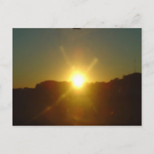 zonnebrand briefkaart