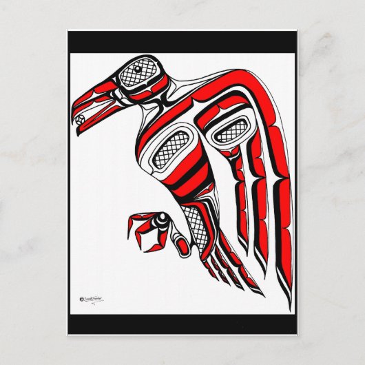 zonnebrand briefkaart (Voorkant)