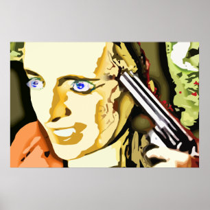 zonnebrand houdt me al dagen in de gaten poster