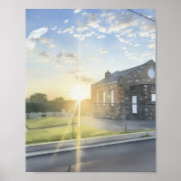 Zonnebrand in de ochtend