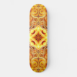 zonnebrand skateboard