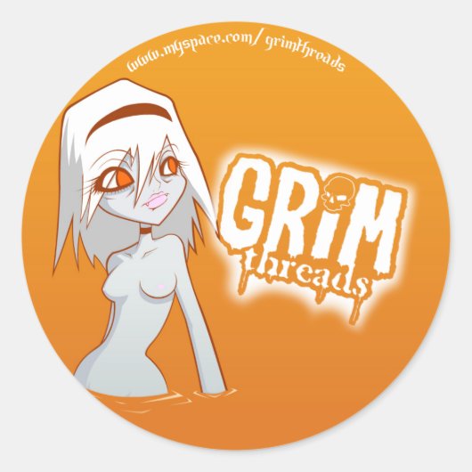 Zonnebrand Sticker (Voorkant)