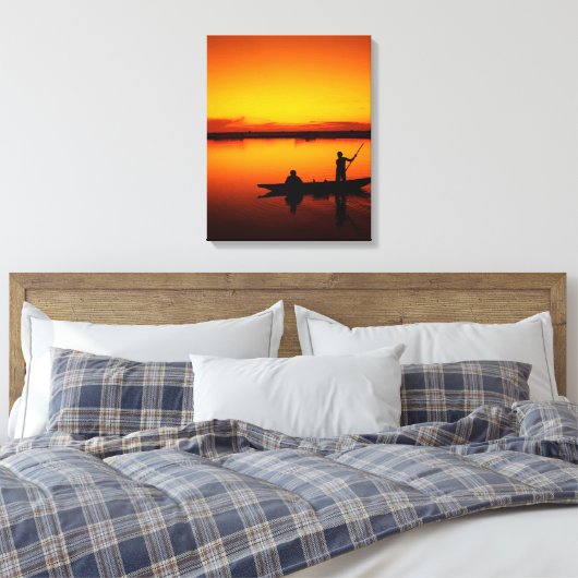 zonnebrandcanvas canvas afdruk (Insitu (Slaapkamer))