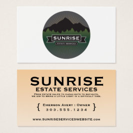 zonnebranddiensten visitekaartje