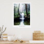 Zonnebrandende Herfsten Poster (Keuken)