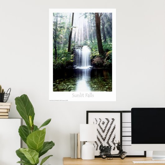 Zonnebrandende Herfsten Poster (Thuiskantoor)