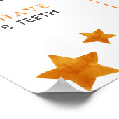 Zonnebranding en regenboog 1e verjaardag van de st poster (Hoek)