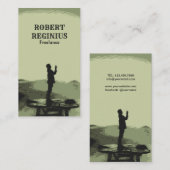 zonnebrandmiddel 8-bits lux visitekaartje (Voorkant / Achterkant)