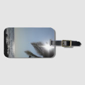 Zonnebrandpalm Bagagelabel (Voorkant (horizontaal))