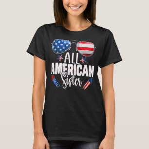 Zonnebril All American Sister 4th of July Meisje S T-shirt