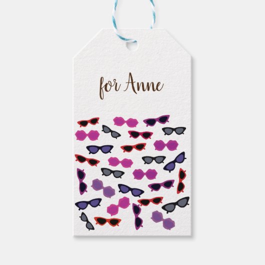 zonnebril cadeaulabel (Voorkant)