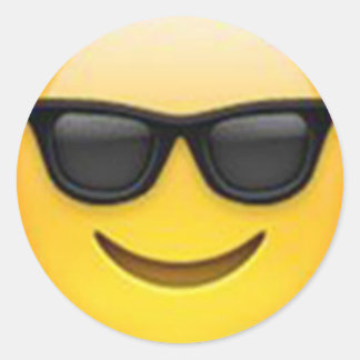 Zonnebril Emoji sticker